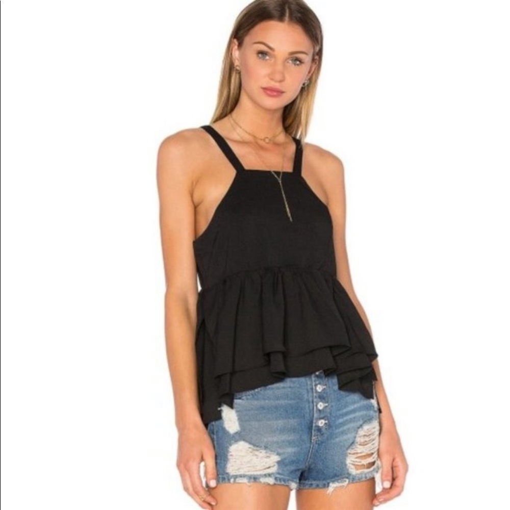 Sincerely Jules Georgia Layered Ruffle Tank Top